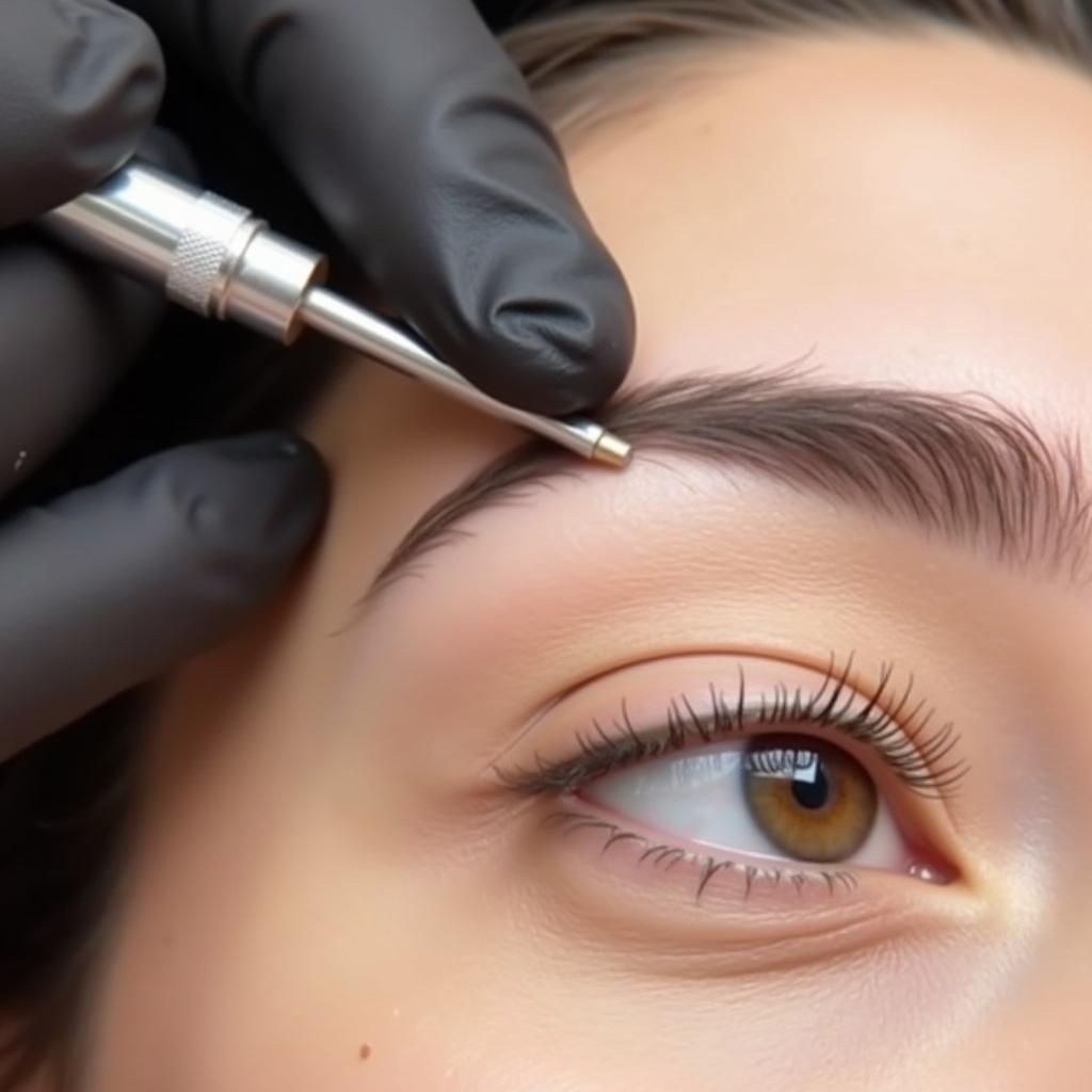 Microblading Augenbrauenkorrektur in Leverkusen