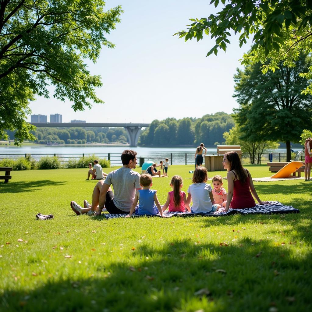 Naturerlebnis im Neuland-Park Leverkusen