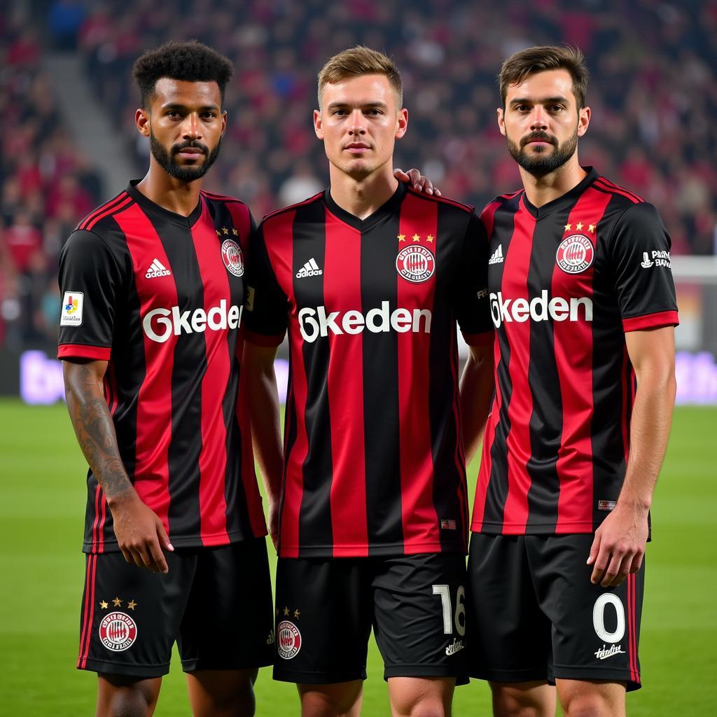 Neue Heimtrikots von Bayer Leverkusen für die Saison 23/24