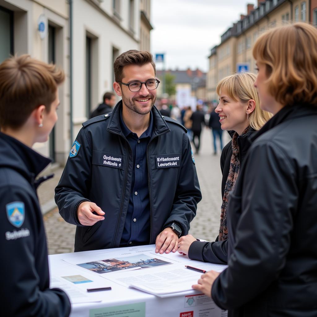 Ordnungsamt Leverkusen Kontakt mit Bürgern