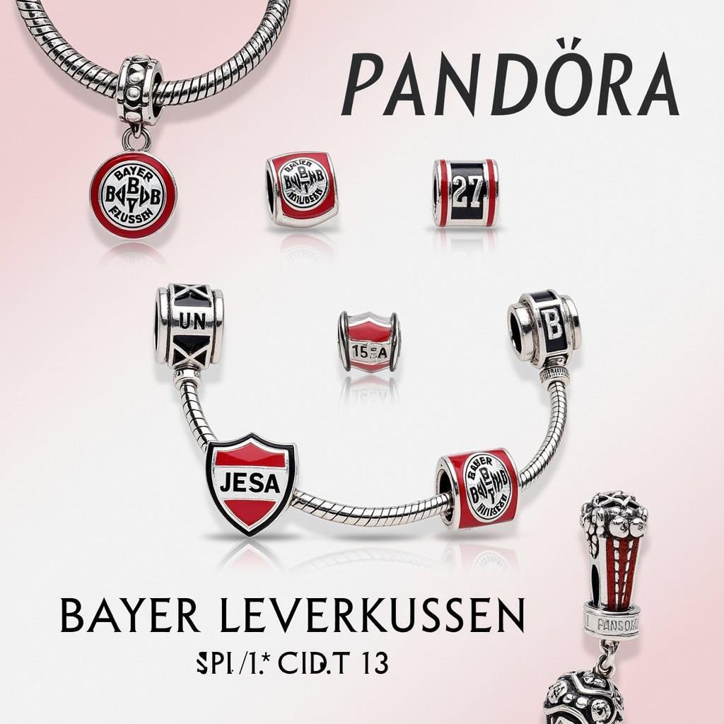 Pandora Schmuck für Bayer 04 Leverkusen Fans