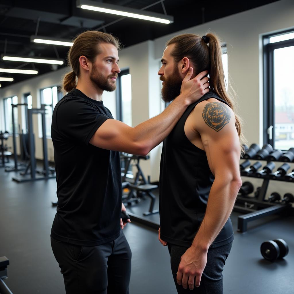 Individuelle Betreuung beim Personal Training in Leverkusen