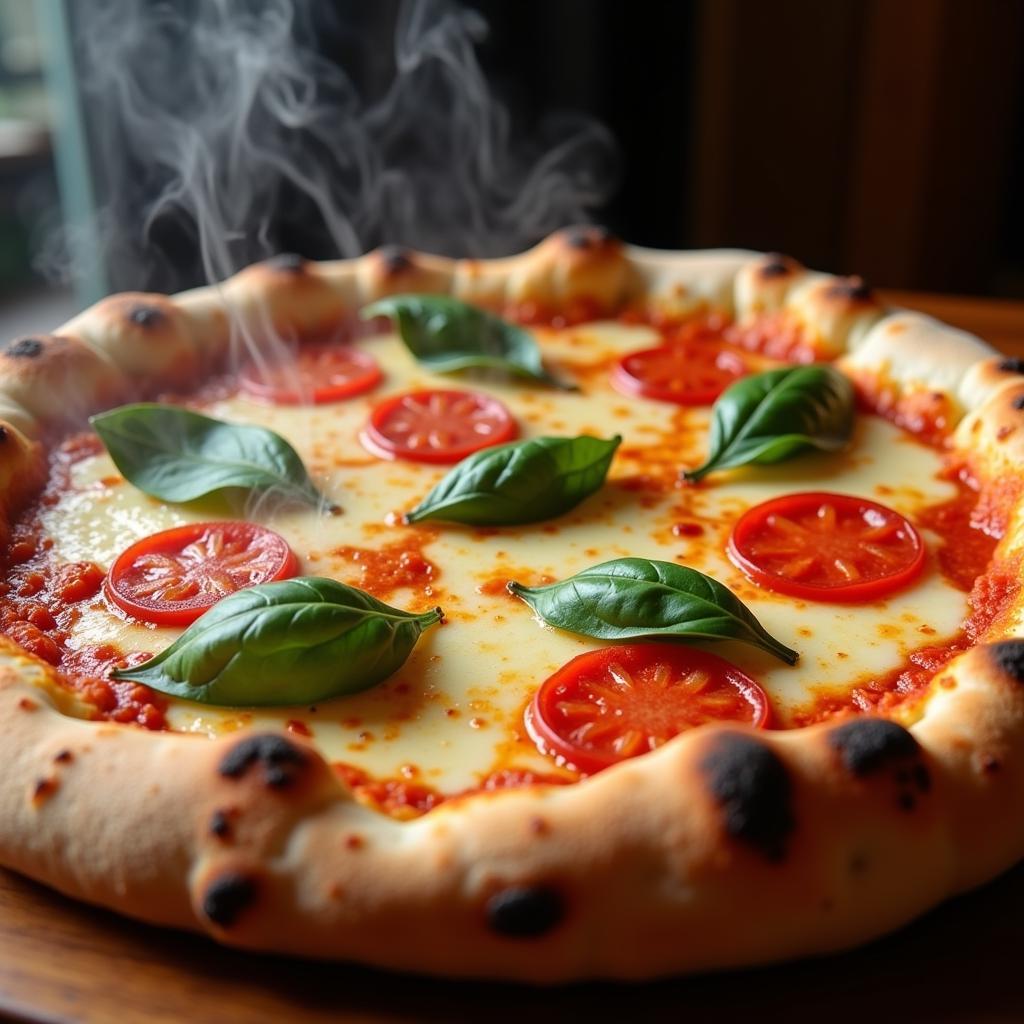 Pizza Margherita vom Pizza Bulli Leverkusen