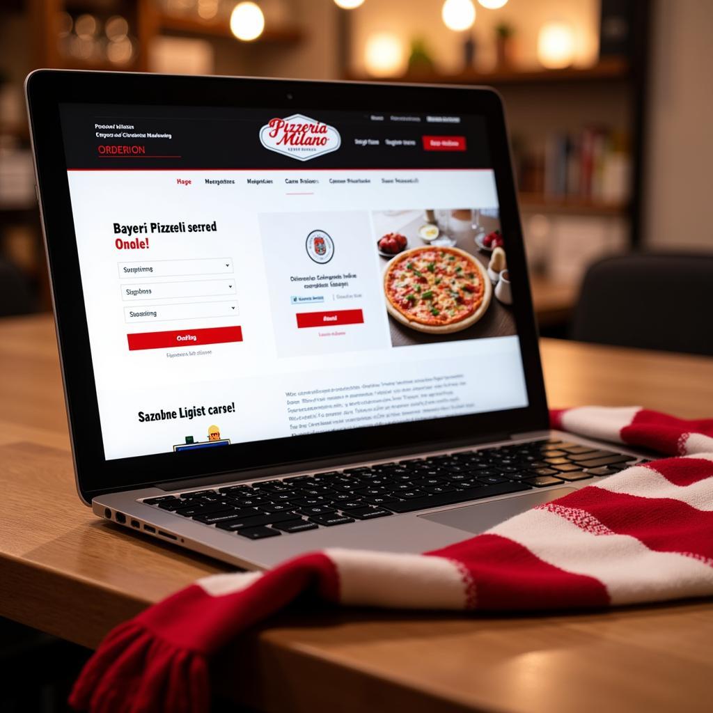 Online-Bestellung bei Pizza Milano Leverkusen