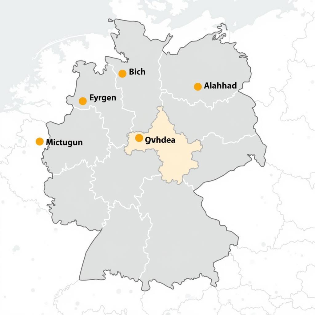 Karte der Postleitzahlen in Leverkusen