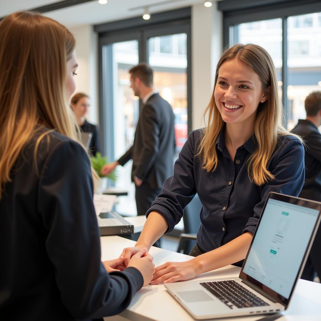 Service und Komfort in der Rathaus Galerie Leverkusen