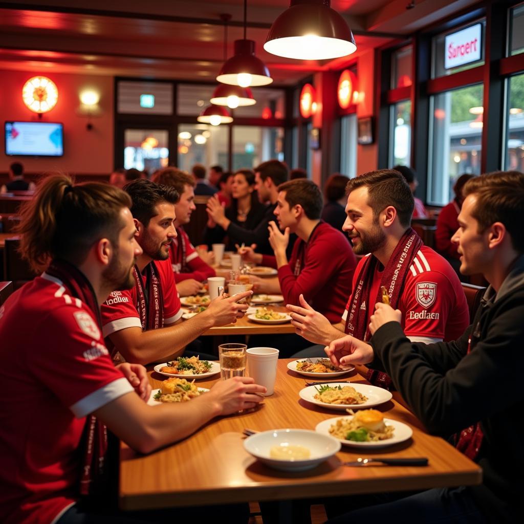 Restaurant Arkaden Leverkusen: Ein Treffpunkt für Fußballfans