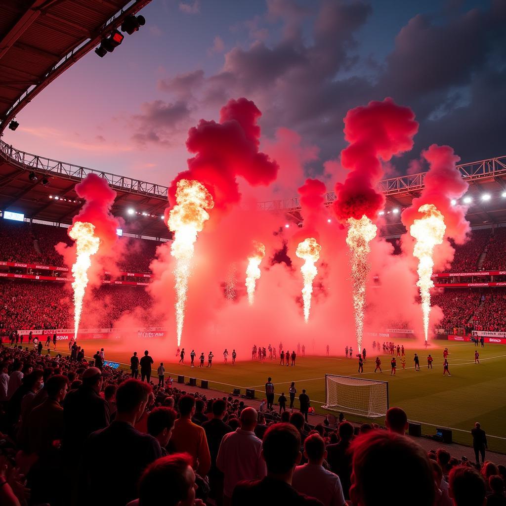 Beeindruckende Fan-Choreographien im Rheinischen Derby