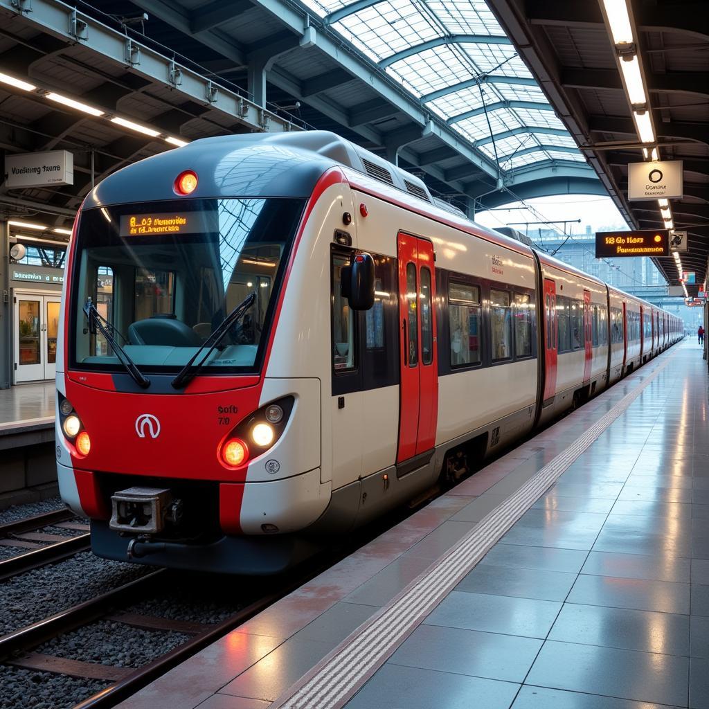 S-Bahn Leverkusen Köln: Moderne und komfortable Züge verbinden die beiden Städte.