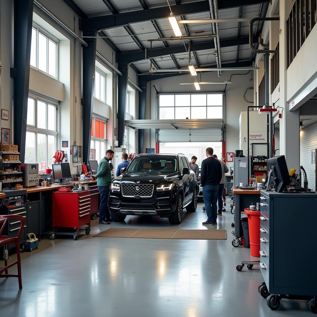 Schäfer Autohaus Leverkusen Werkstatt