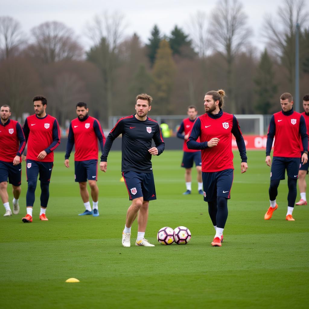 Trainingseinheit von Bayer 04 Leverkusen