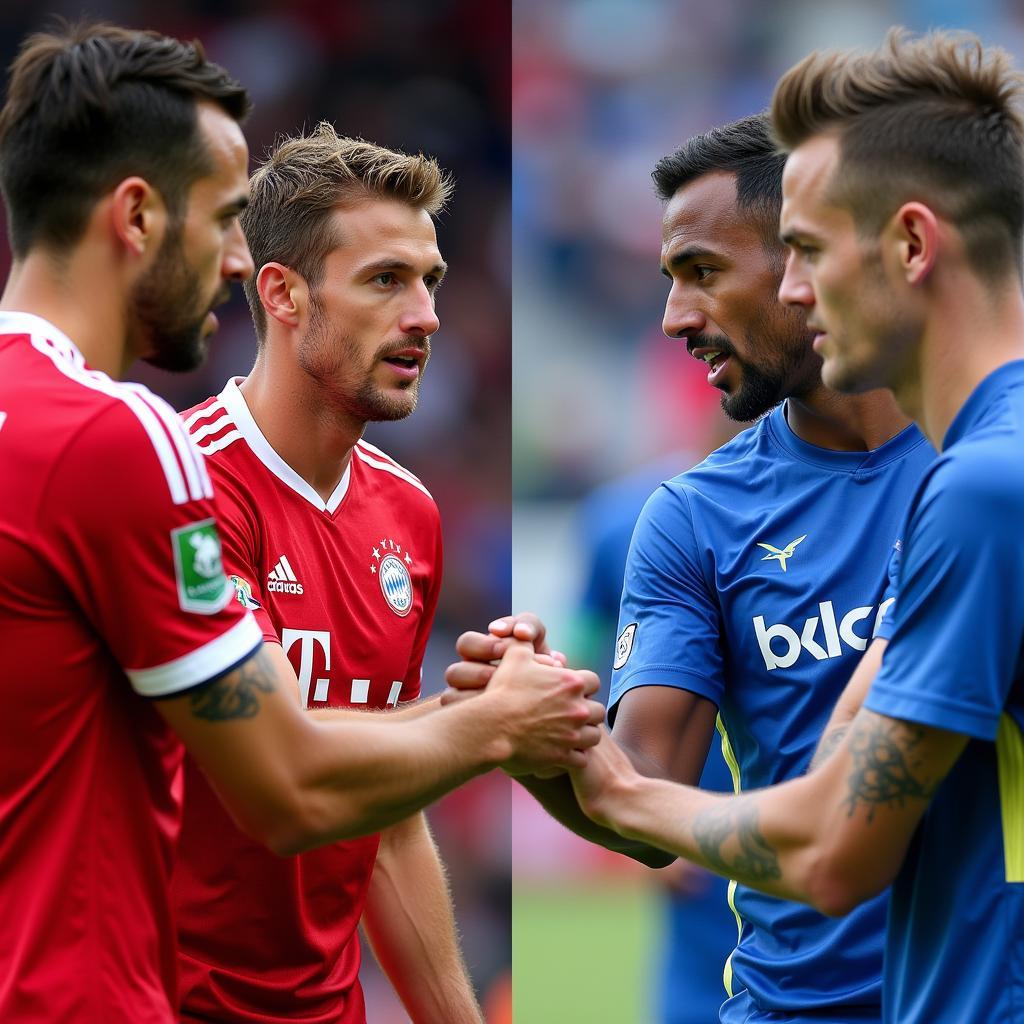 Spieler von Leverkusen und Bergamo im Fokus