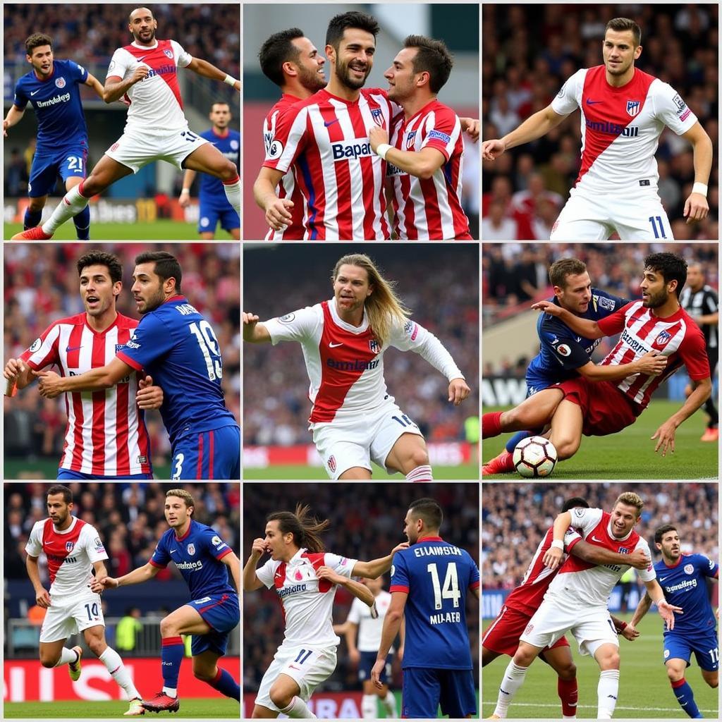 Highlights des Spiels Atletico Madrid gegen Bayer Leverkusen 2017