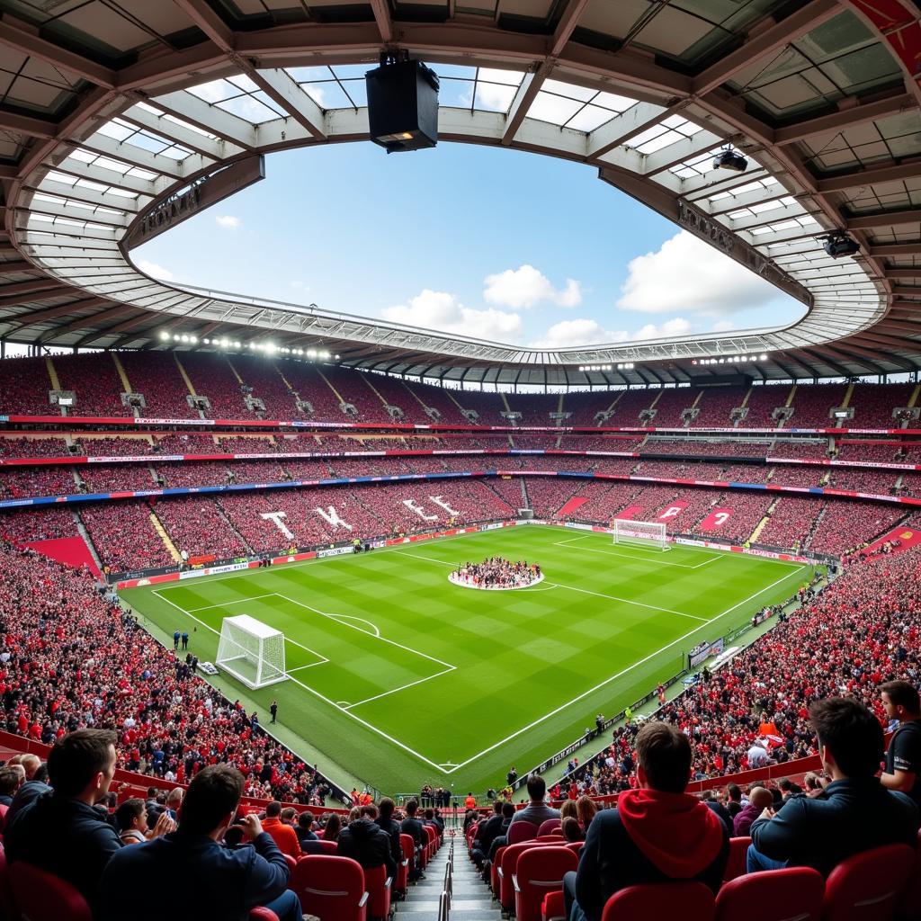 Unvergessliches Erlebnis im Stadioneck Leverkusen: Fußball und Fans