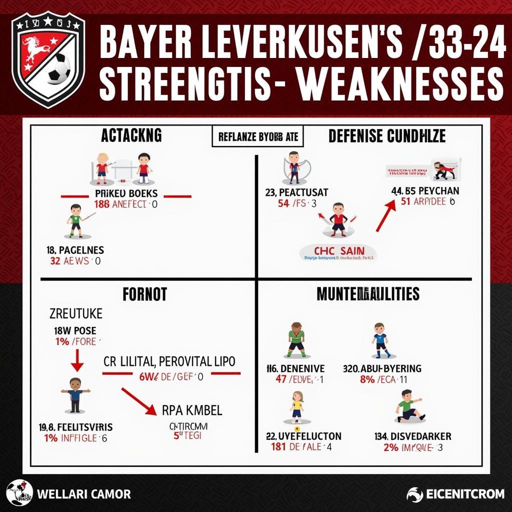 Analyse der Stärken und Schwächen der Bayer Leverkusen Aufstellung in der Saison 23/24