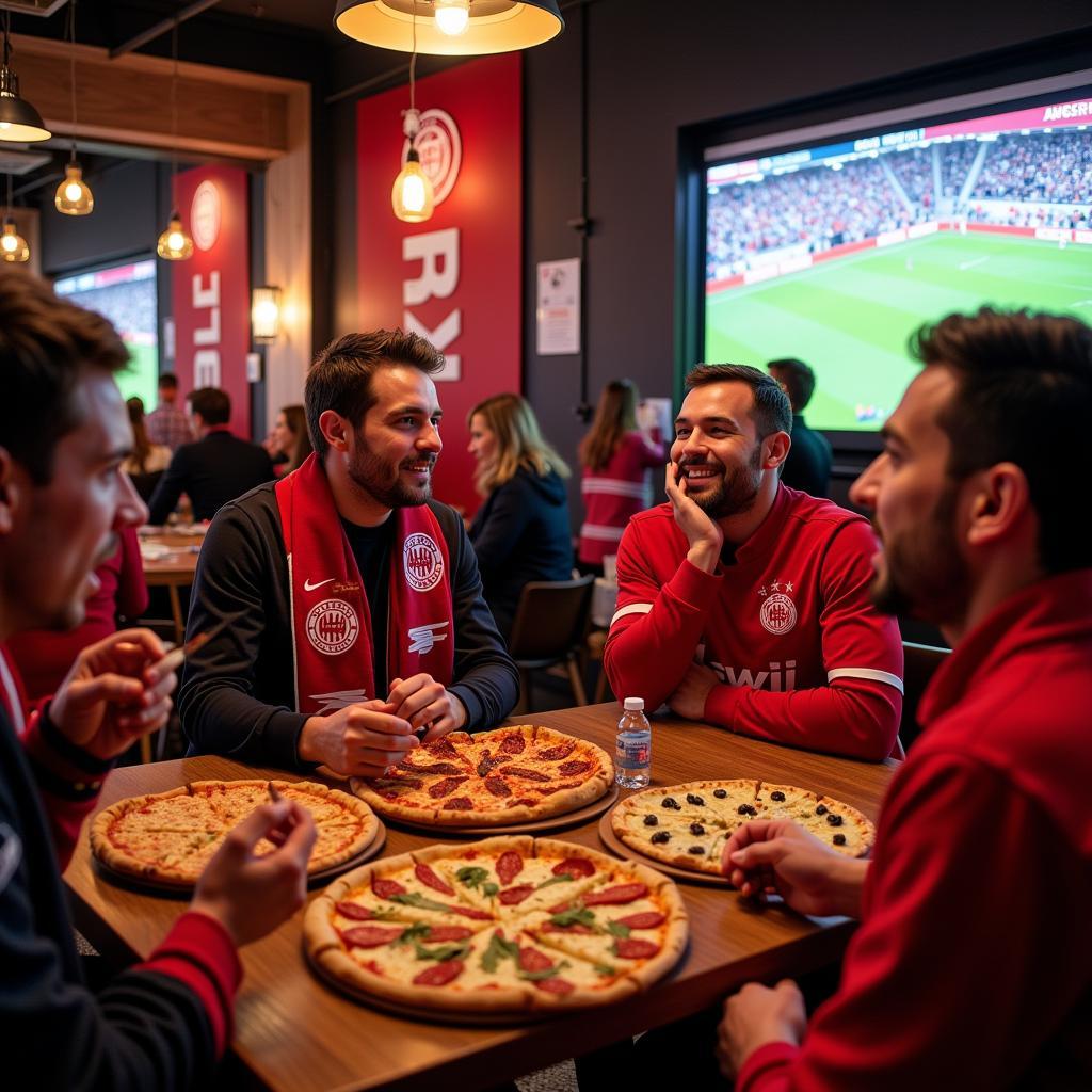 Stückwerk Pizza und Fußball in Leverkusen Quettingen