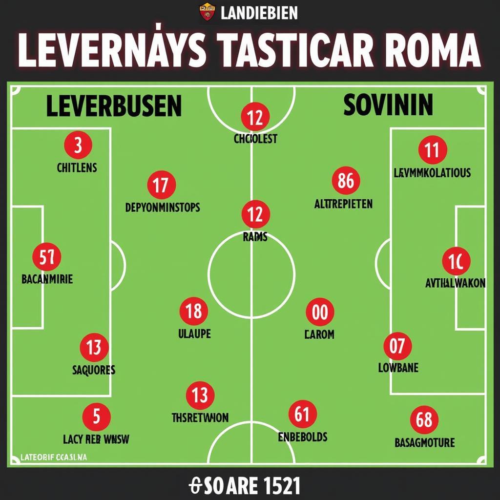 Taktische Analyse Leverkusen gegen Roma