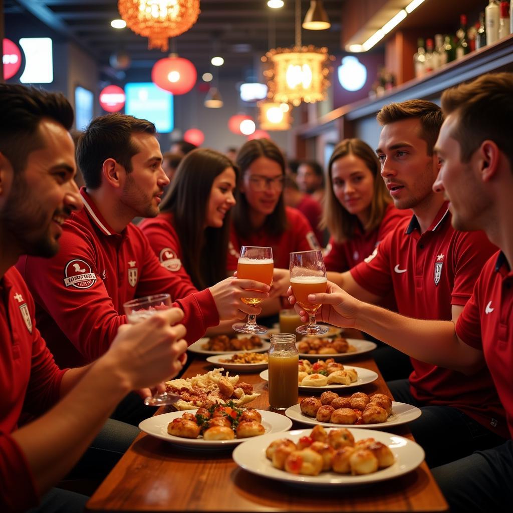 Tapas Leverkusen Fußball Fans