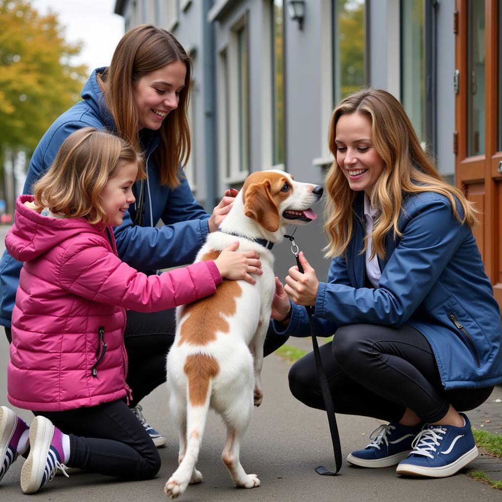 Adoptionsprozess im Tierheim Leverkusen