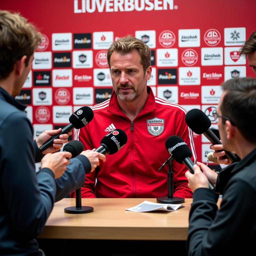 Der Trainer Leverkusen 2024 und die Medien