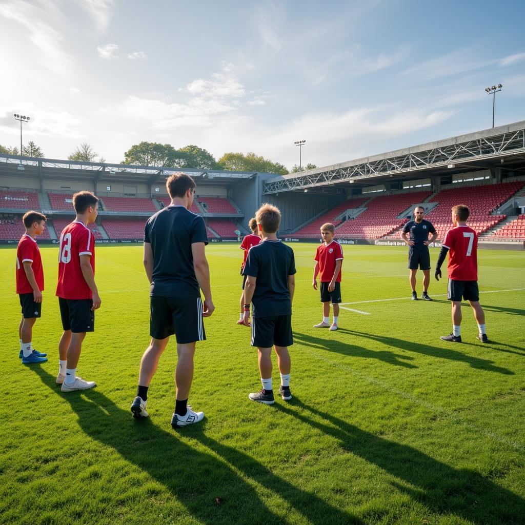 Trainerausbildung beim Bayer Leverkusen: Von der Jugendförderung bis zum Profibereich.