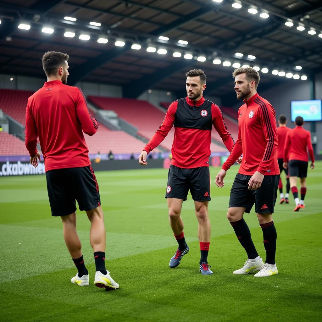 Training am Kurtekotten Leverkusen