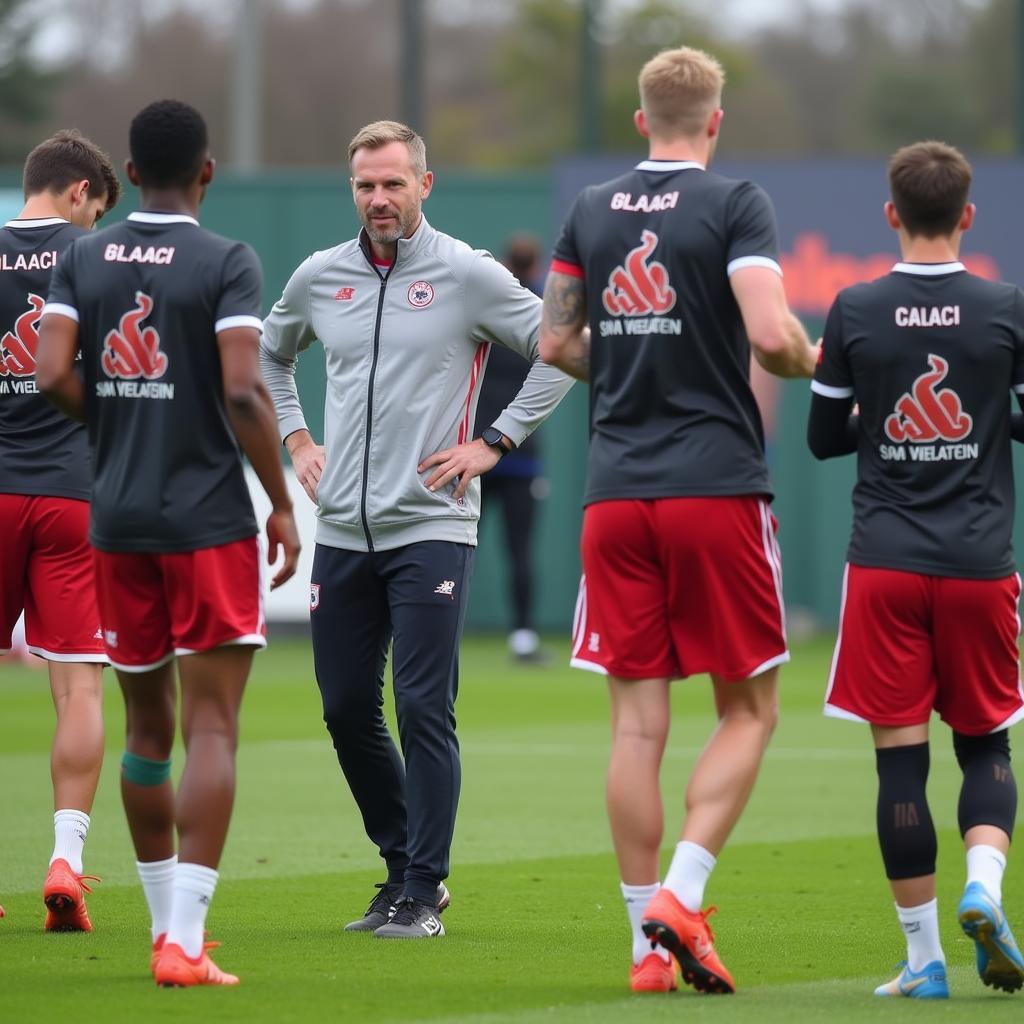 Training Bayer Leverkusen am 22. Oktober 2019