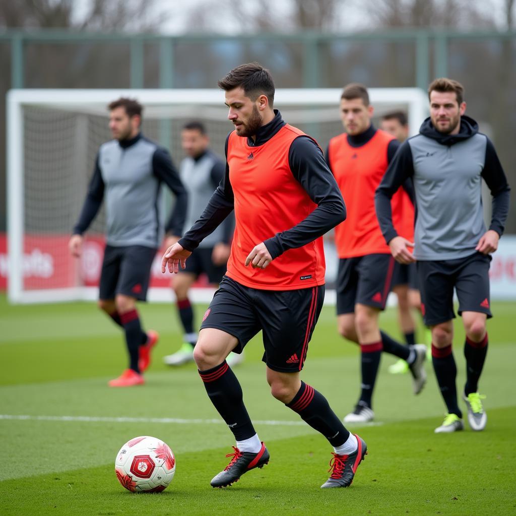 Training der Bayer Leverkusen Amateure