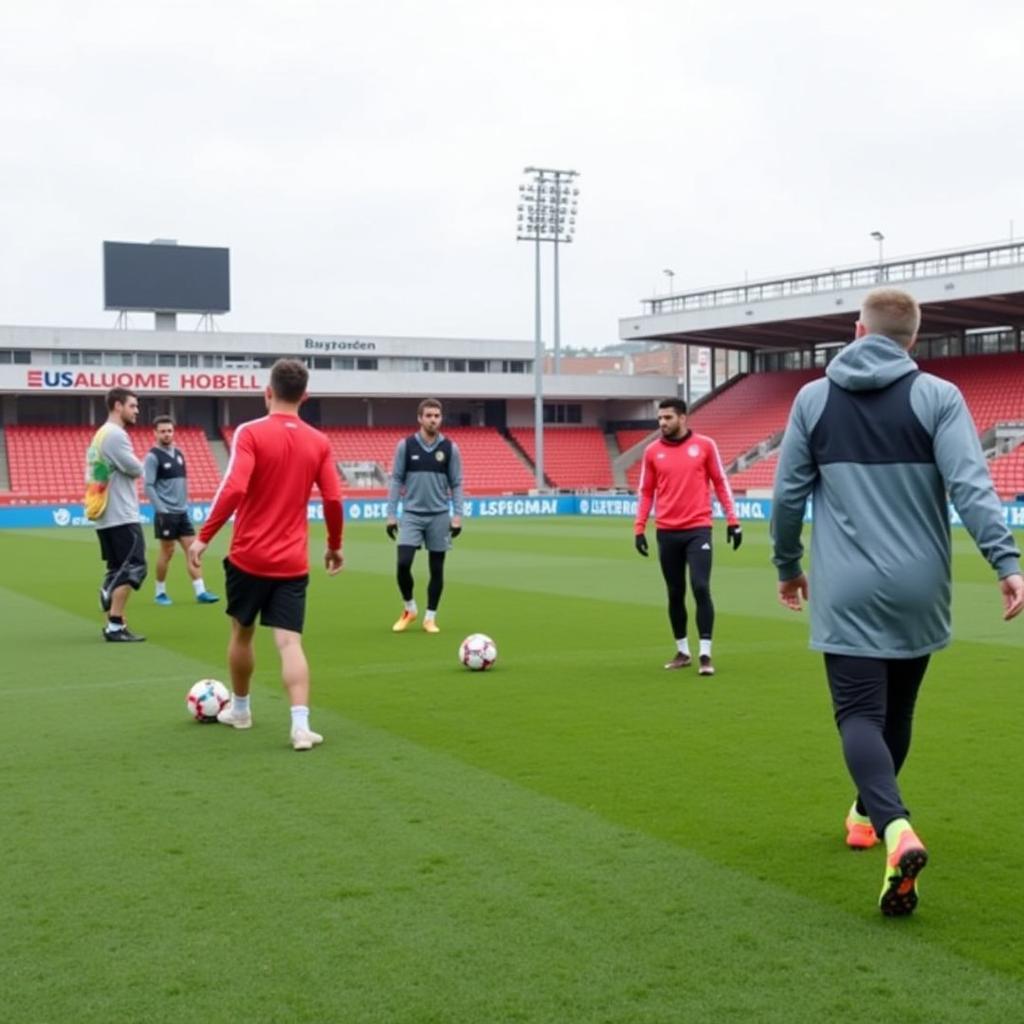 U21 Training Bayer Leverkusen