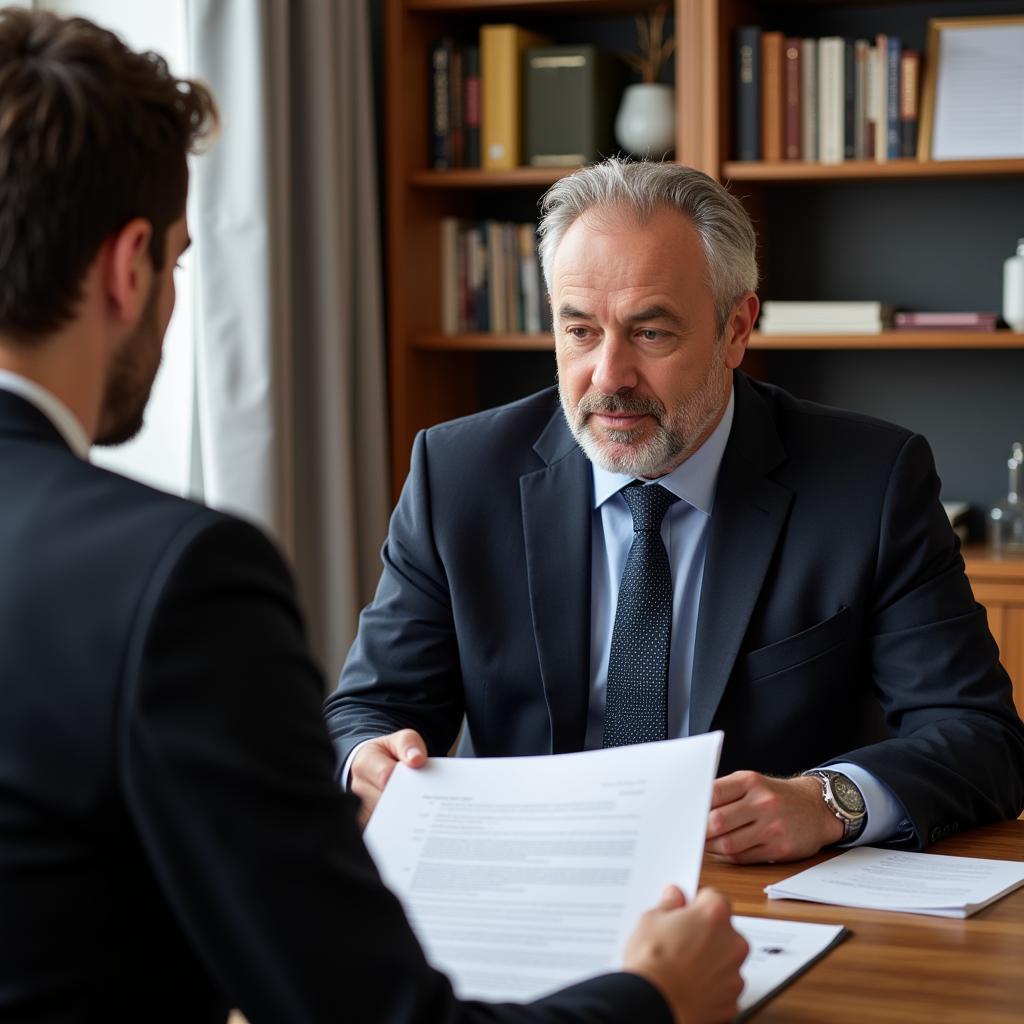 Vertragsgestaltung mit Alfons Rybosz in Leverkusen