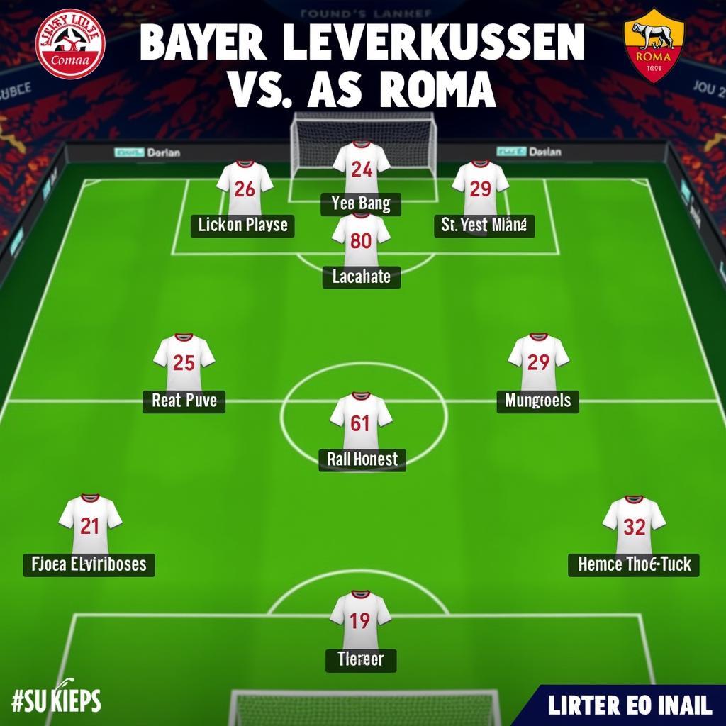 Voraussichtliche Aufstellung Bayer Leverkusen gegen AS Rom