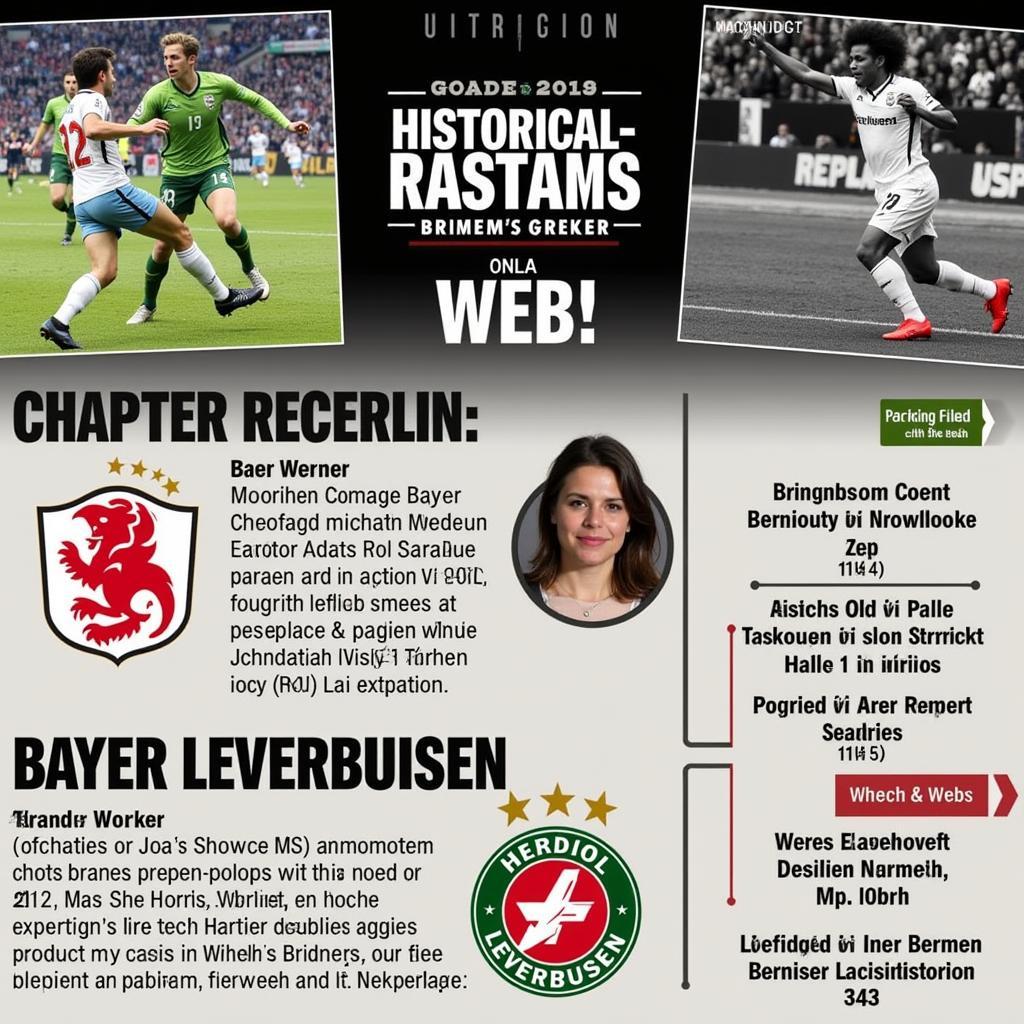 Historische Begegnung Werder Bremen vs. Leverkusen