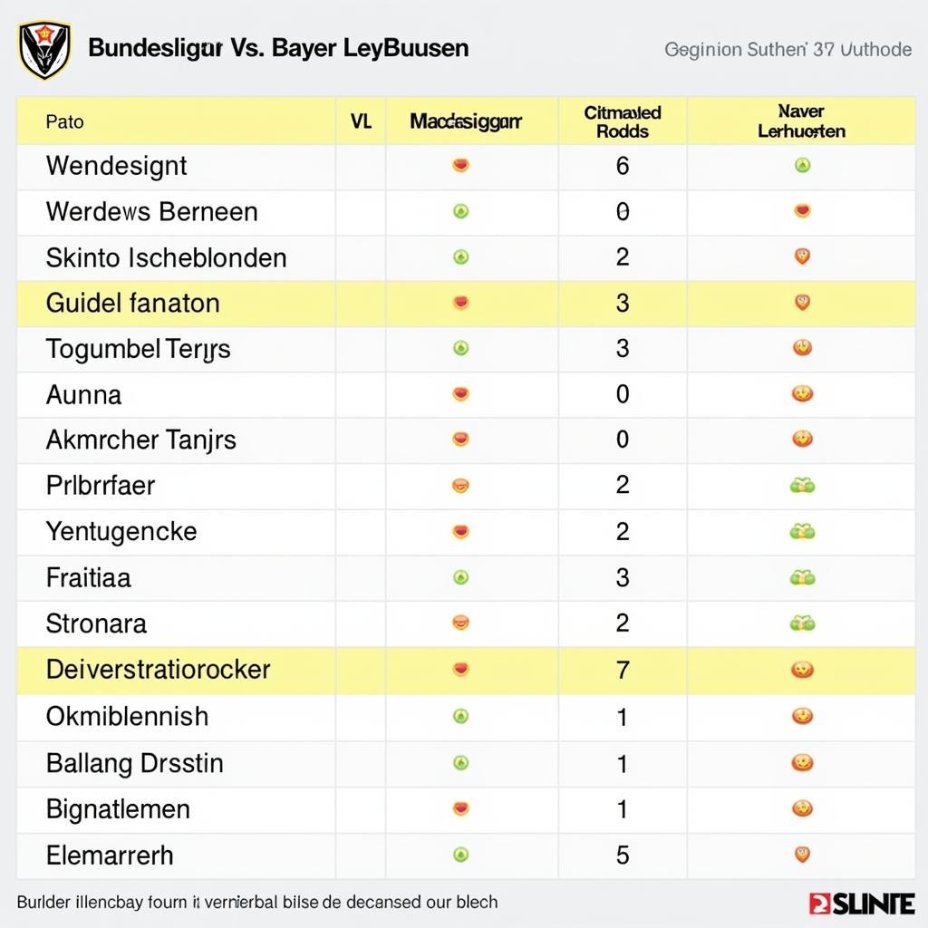 Werder Leverkusen Tabellenplatzierung und Auswirkungen