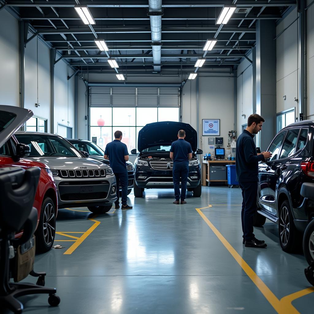 Werkstatt in der Nähe der Adolf-Kaschny-Straße in Leverkusen