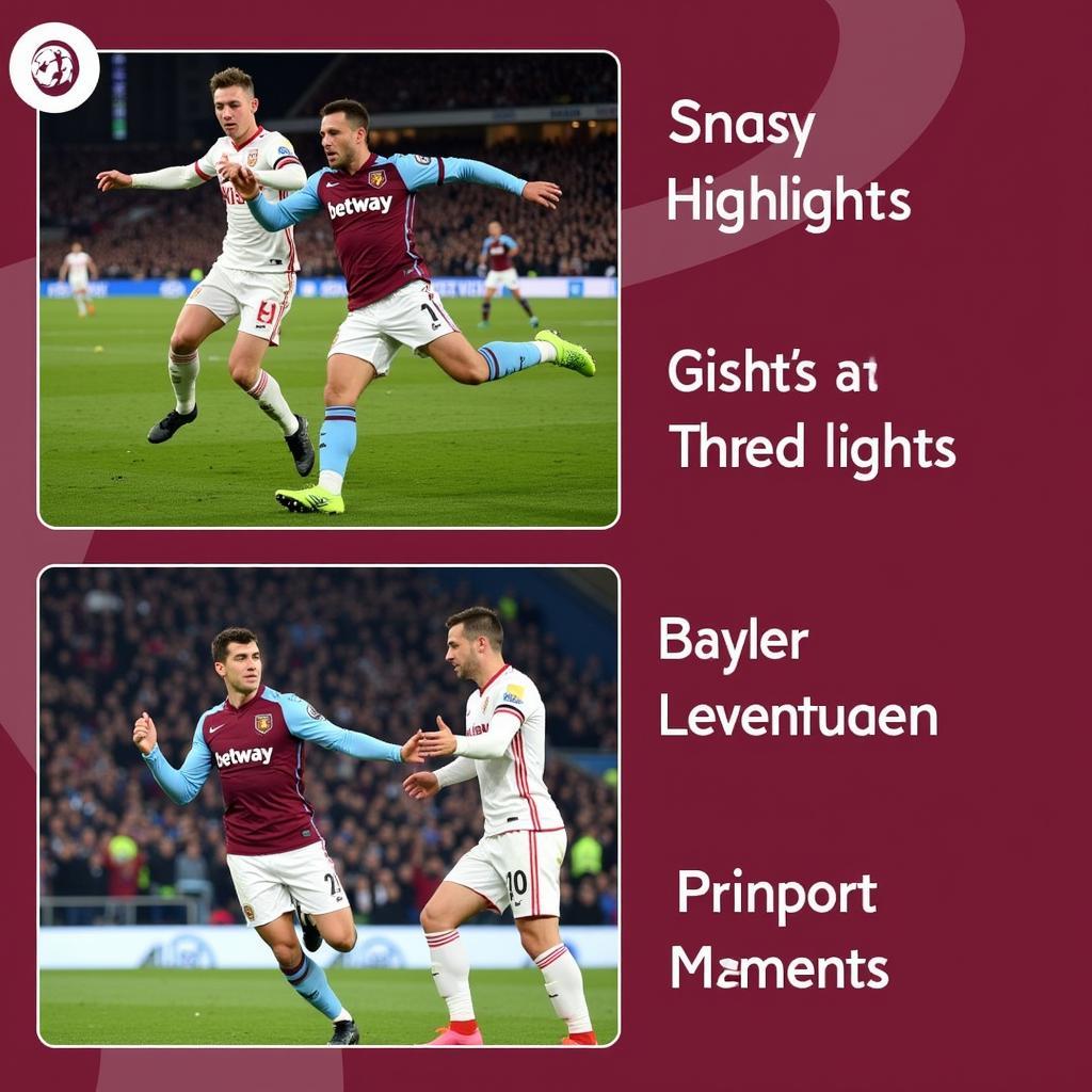 Highlights West Ham gegen Bayer Leverkusen