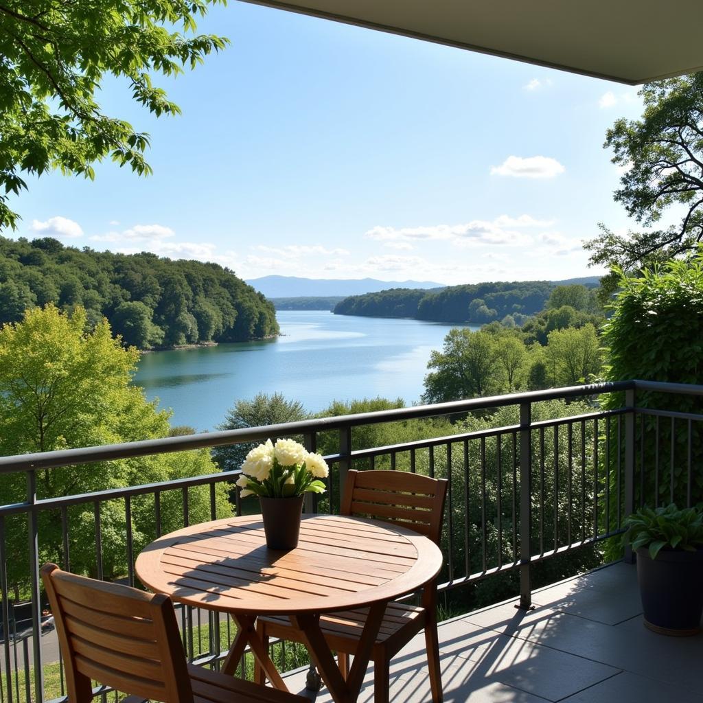 Wohnung mit Rheinblick in Leverkusen Wiesdorf