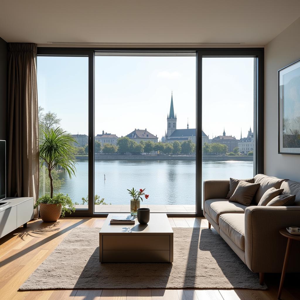 Wohnung mit Rheinblick in Leverkusen