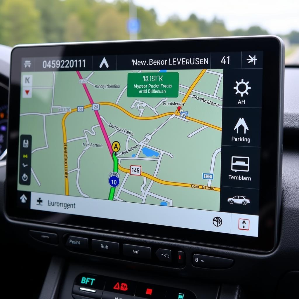 Navigation zur A1 Ausfahrt Leverkusen