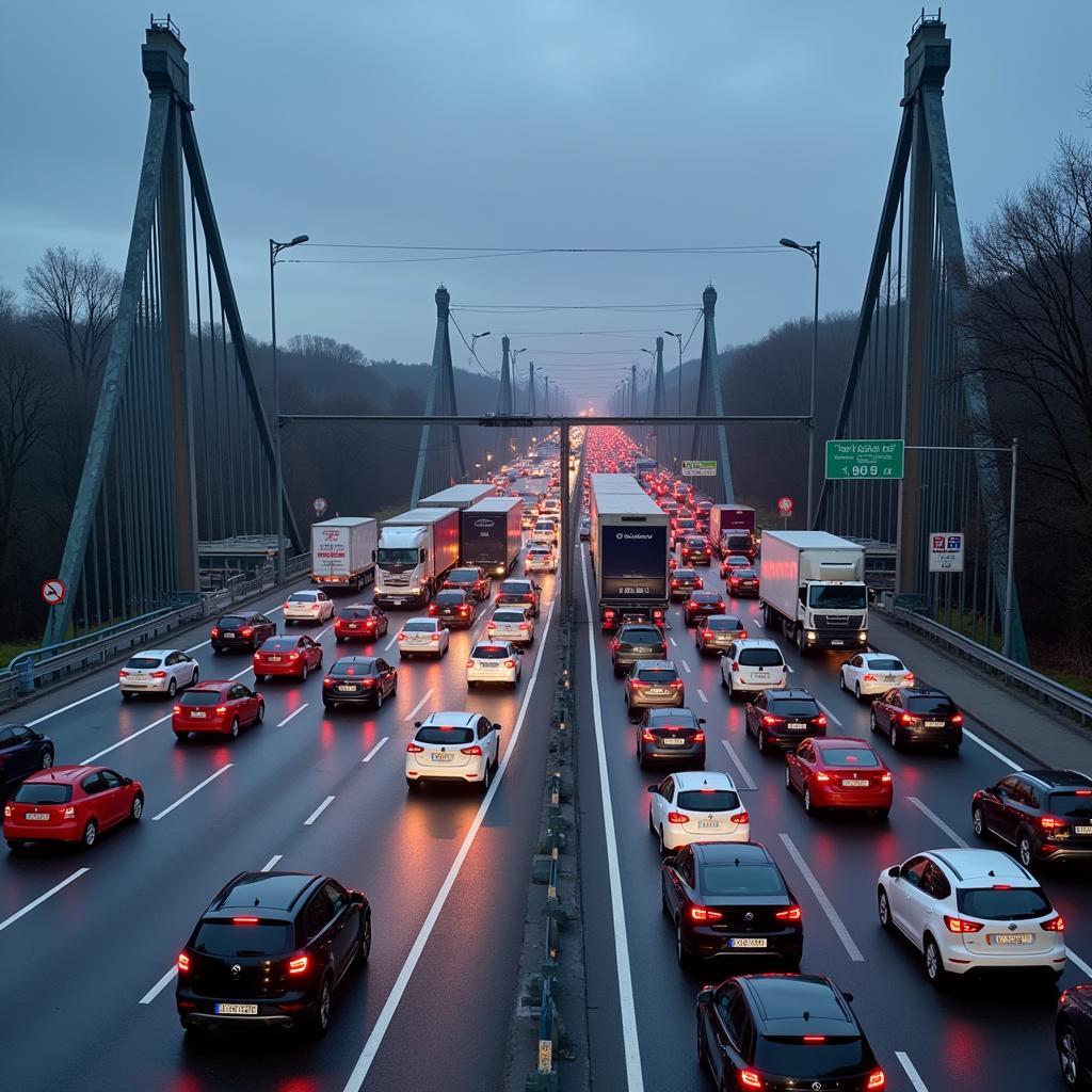 A1 Leverkusener Brücke Verkehr