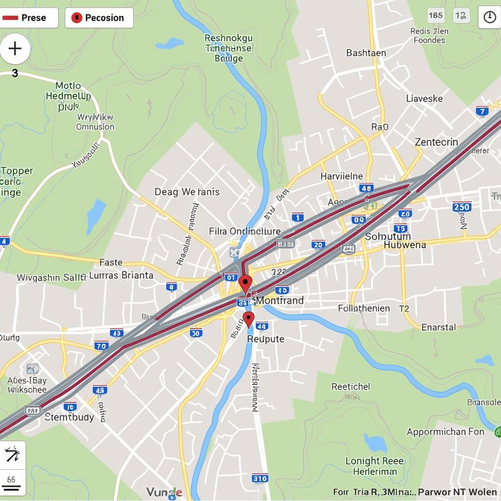 Aktuelle Verkehrslage an der A3 Brücke Leverkusen