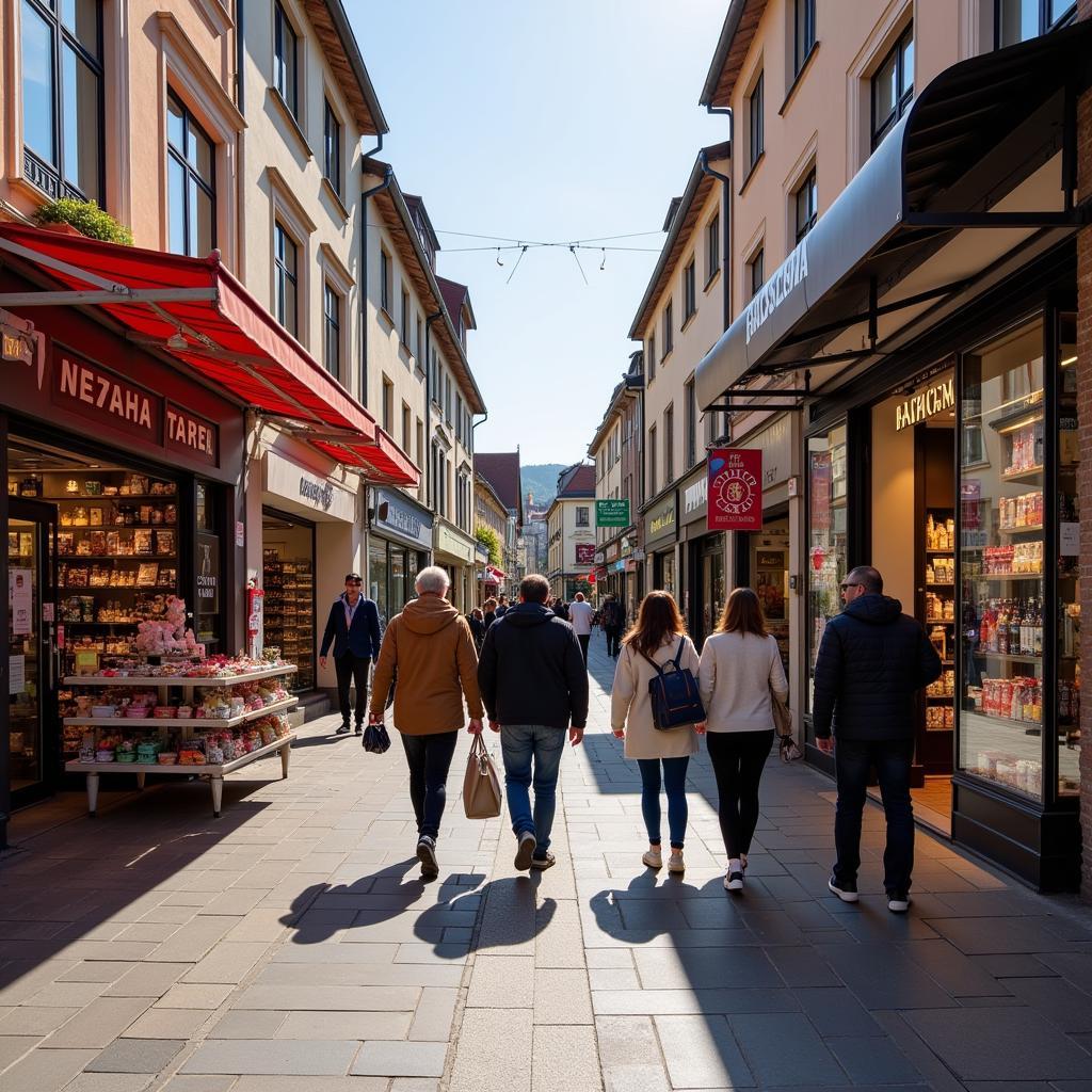 Einkaufen an der Aarstr Leverkusen