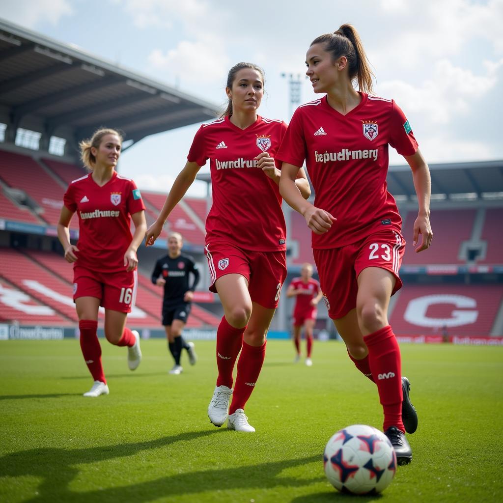 Frauenfußball in Leverkusen