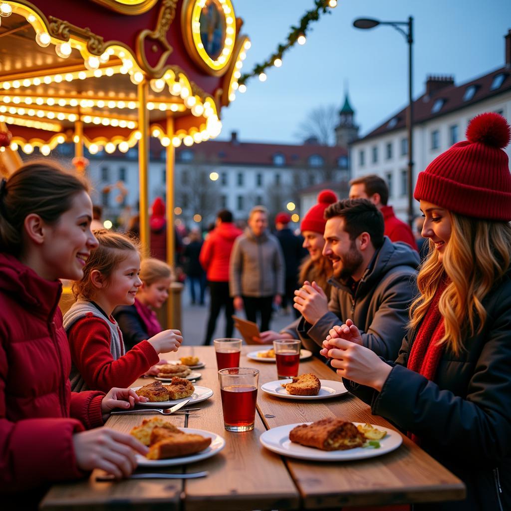 Familienaktivitäten beim Advent Audi Leverkusen