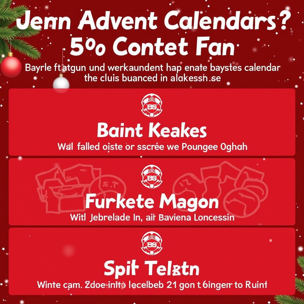 Bayer Leverkusen Adventskalender 2021 Teilnahme