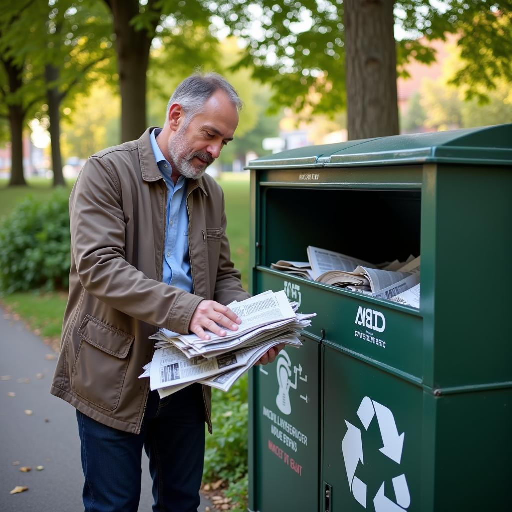 AEA Leverkusen Papier Entsorgung