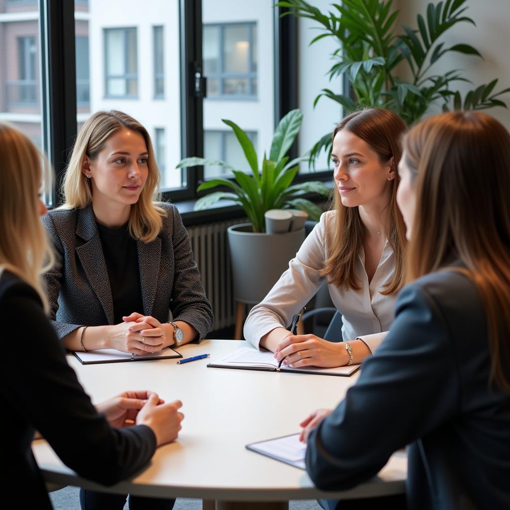 Agentur Tina Leverkusen Beratungsgespräch