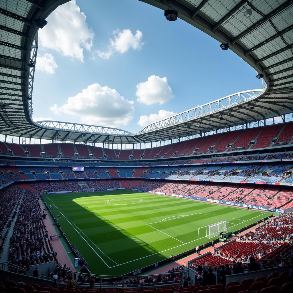 Aktueller Luftdruck in der BayArena