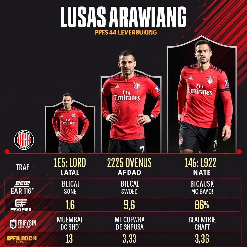 Entwicklung von Lucas Alario in Pro Evolution Soccer bei Bayer 04 Leverkusen