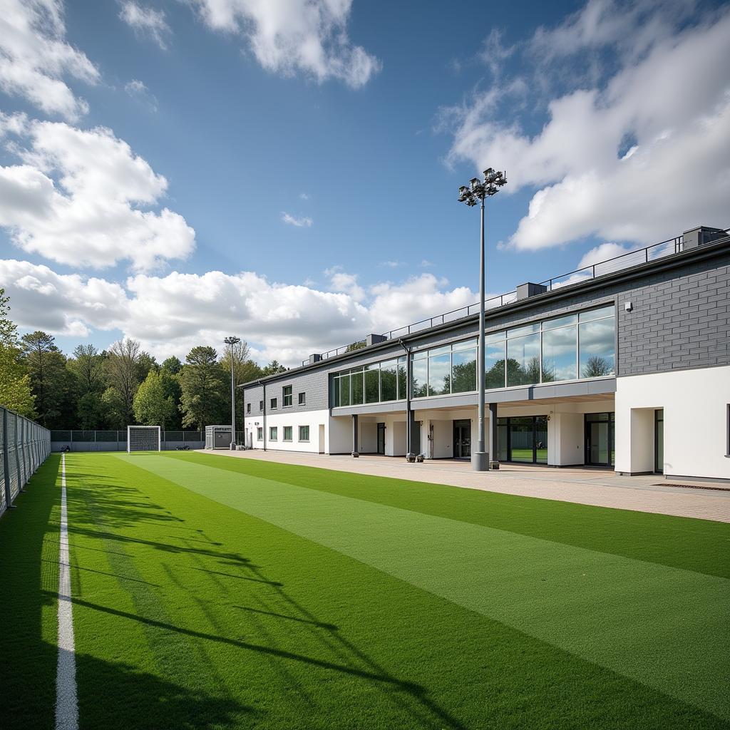 Moderne Trainingsanlage am Albert-Zarthe-Weg