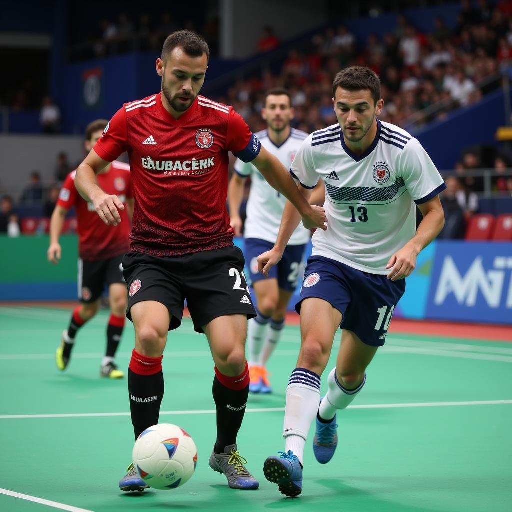 Ali Gül im Spiel in der BayArena